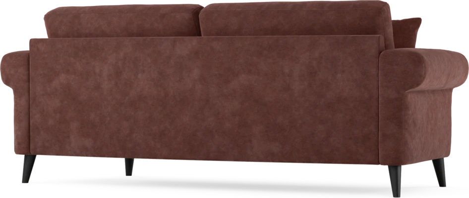 Eden - 2,5-sits soffa svängd - Röd