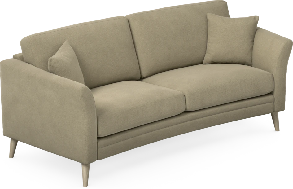 Eden - 2,5-sits soffa svängd - Beige