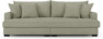 Rossi - 3-sits soffa, hel dyna - Beige
