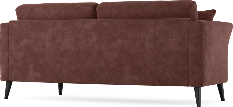 Eden - 2,5-sits soffa svängd - Röd