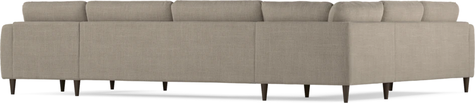Bridge - Hörnsoffa, 2+3-sits med schäslong höger - Beige