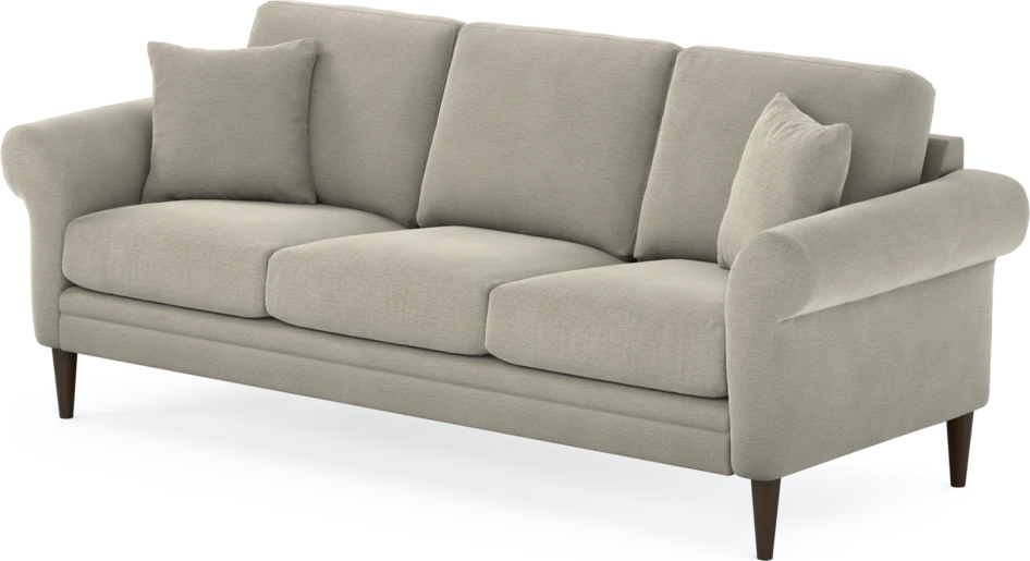 Eden - 3-sits soffa - Brun