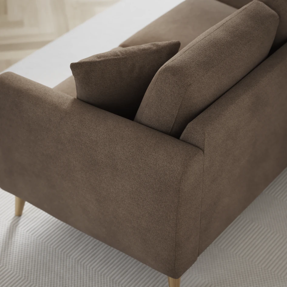 Eden - 2-sits soffa - Brun