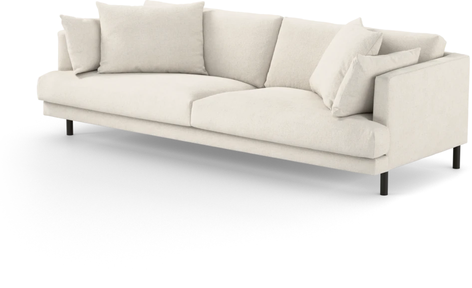 Harper - 4-sits soffa - Vit