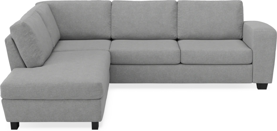 Friday - 2,5-sits soffa med divan vänster - Grå