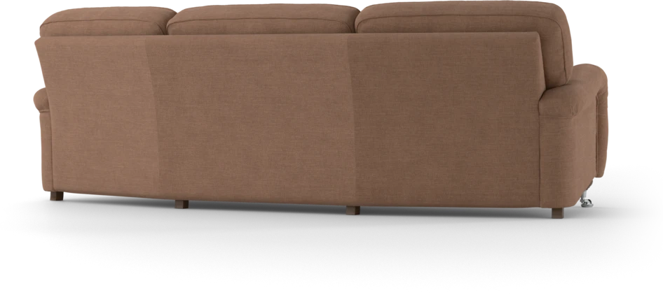 Oxford - 3-sits soffa svängd - Orange
