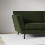 Madison Lux - 3-sits soffa med divan höger - Grön