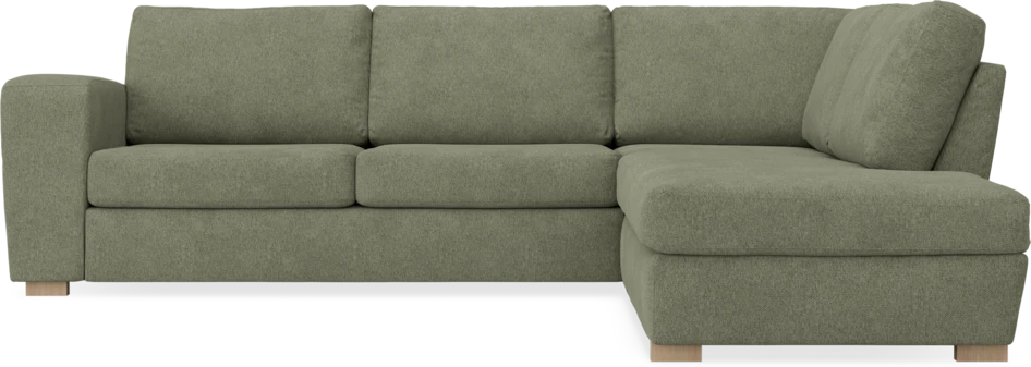 Friday - 2,5-sits soffa med divan höger - Vit