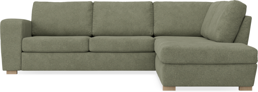 Friday - 2,5-sits soffa med divan höger - Vit