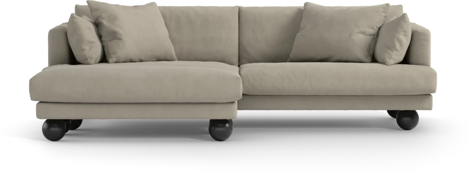 Harper - 4-sits med schäslong XL vänster - Beige