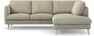 Madison Lux - 2-sits soffa med divan höger - Beige