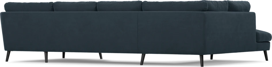 Madison Lux - 2-sits soffa med divan vänster och schäslong höger - Blå