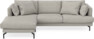 Harper - 4-sits med schäslong vänster - Beige