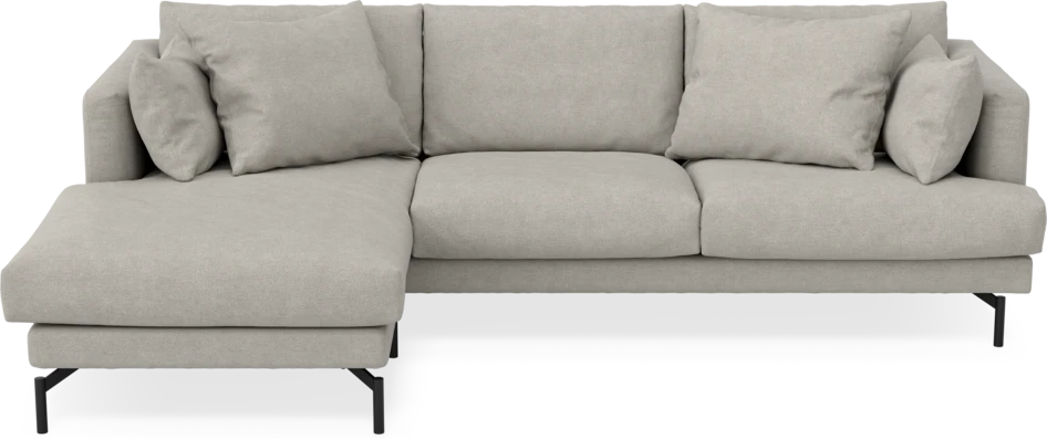 Harper - 4-sits med schäslong vänster - Beige