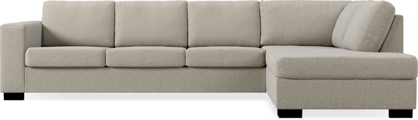 Nevada - 3-sits soffa med divan höger - Beige