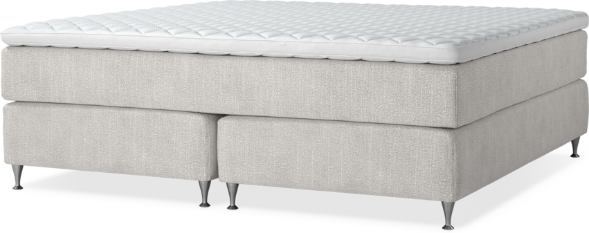 Delux Exclusive - Kontinentalsäng, dubbelsäng med bäddmadrass och sängben