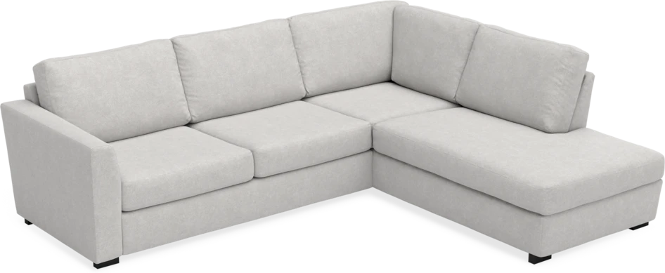 Friday - 2,5-sits soffa med divan höger - Grå