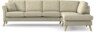 Eden - 3-sits soffa med divan - Beige