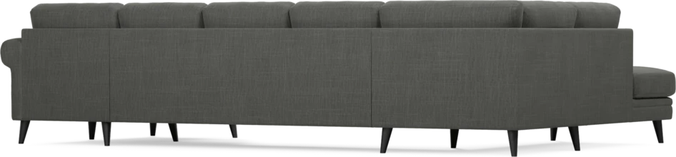 Eden - 3-sits soffa med divan vänster och schäslong höger - Grå