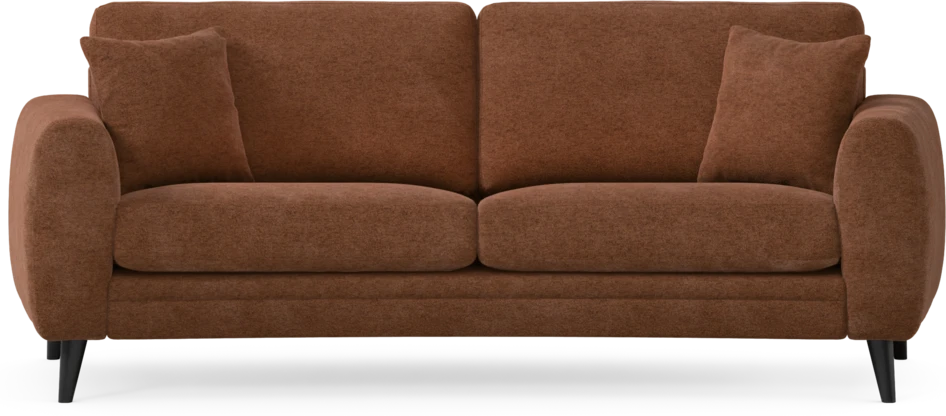 Eden - 2,5-sits soffa svängd - Orange