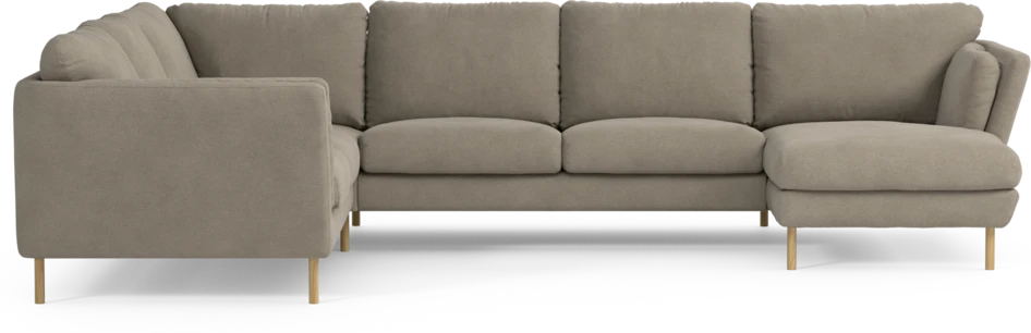 Madison Lux - Hörnsoffa med schäslong höger - Beige