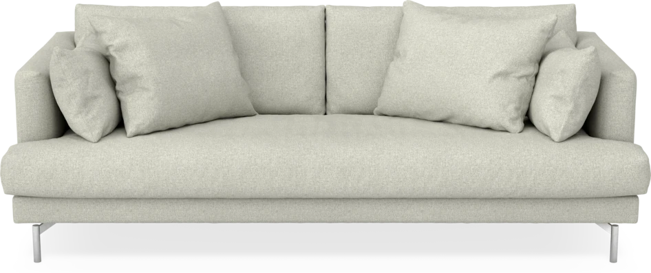 Harper - 3-sits soffa, hel dyna - Beige