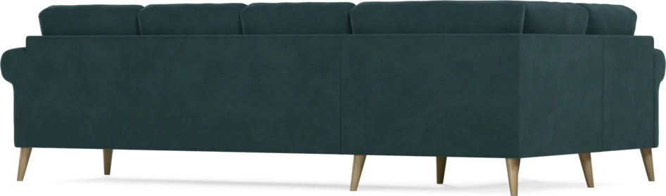 Eden - Hörnsoffa, 1+3-sits - Blå