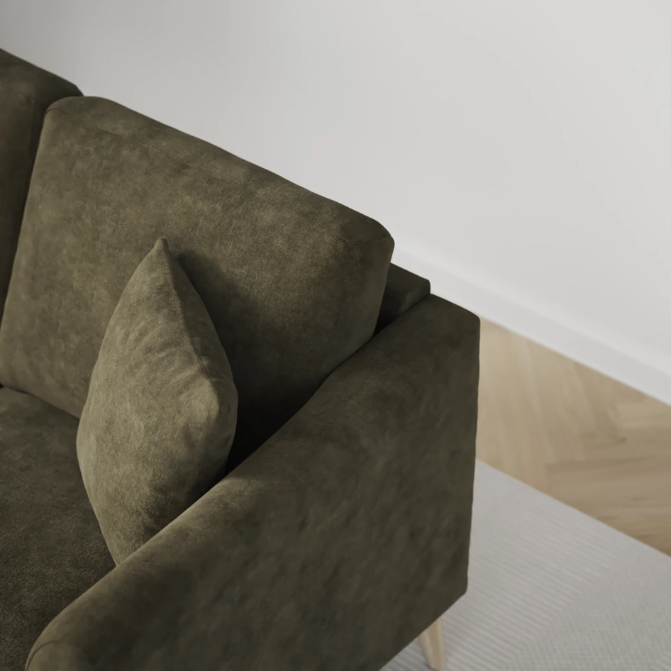 Eden - 2,5-sits soffa - Grön