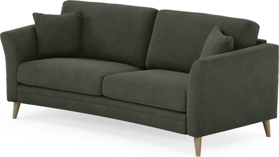 Eden - 2,5-sits soffa svängd - Grön