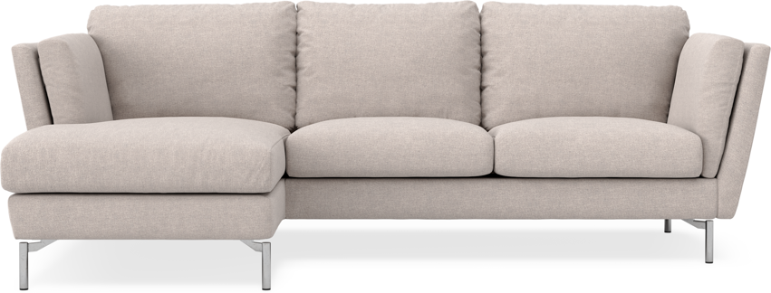 Madison Lux - 2-sits soffa med schäslong vänster - Beige