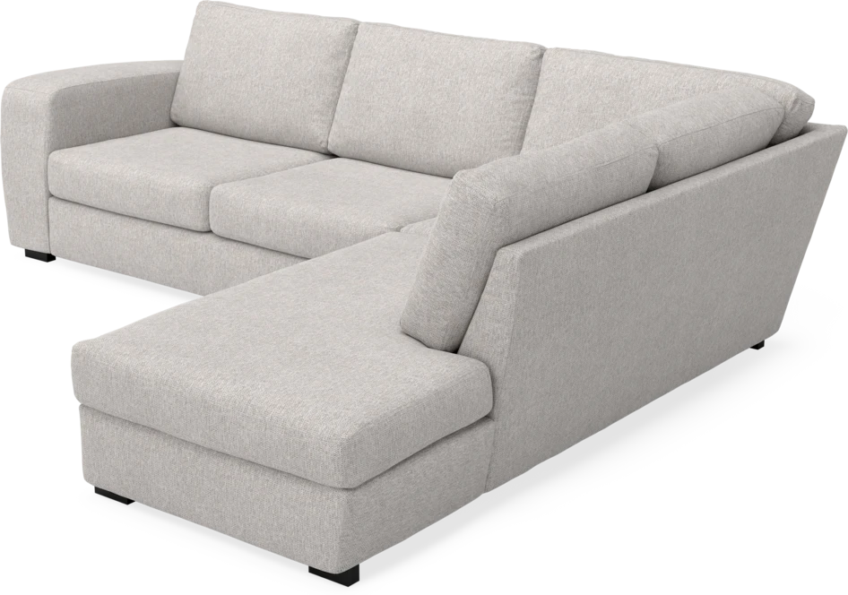 Friday - 2,5-sits soffa med divan höger - Grå