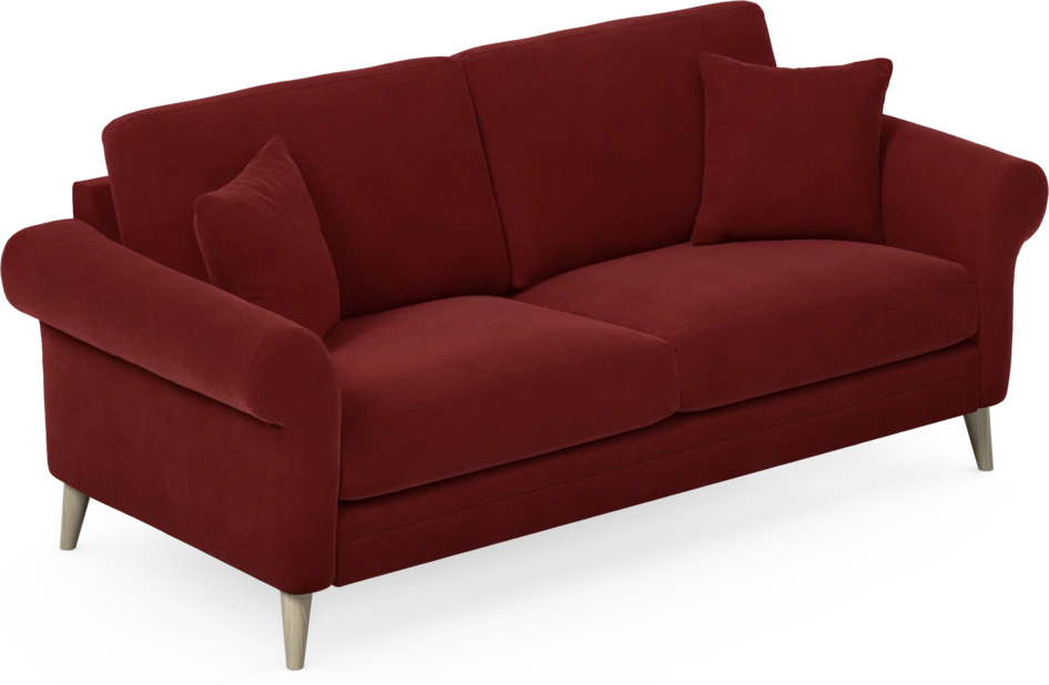 Eden - 2,5-sits soffa - Röd