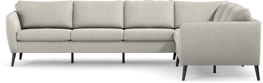 County - Hörnsoffa, 3+2-sits - Grå