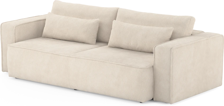 Ide - Bäddsoffa 3-sits - Vit