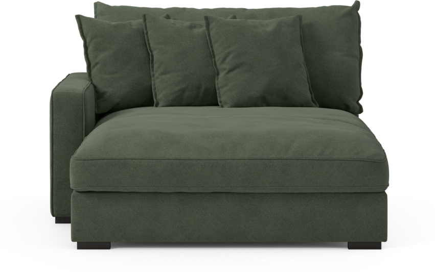 Rossi - Schäslong XL vänster - Grön