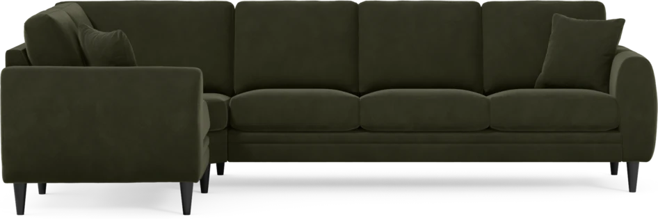 Eden - Hörnsoffa, 1+3-sits - Grön