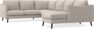 Madison - Hörnsoffa med schäslong höger - Beige