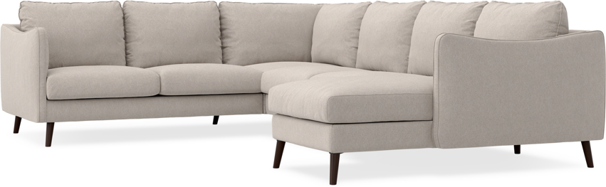 Madison - Hörnsoffa med schäslong höger - Beige