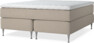 Delux Exclusive - Kontinentalsäng, dubbelsäng med bäddmadrass - Beige