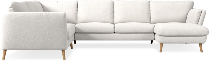 Madison Lux - Hörnsoffa med schäslong höger - Beige