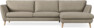 Madison - 3-sits soffa med schäslong höger - Beige