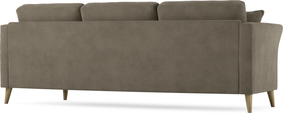 Eden - 3-sits soffa svängd - Beige
