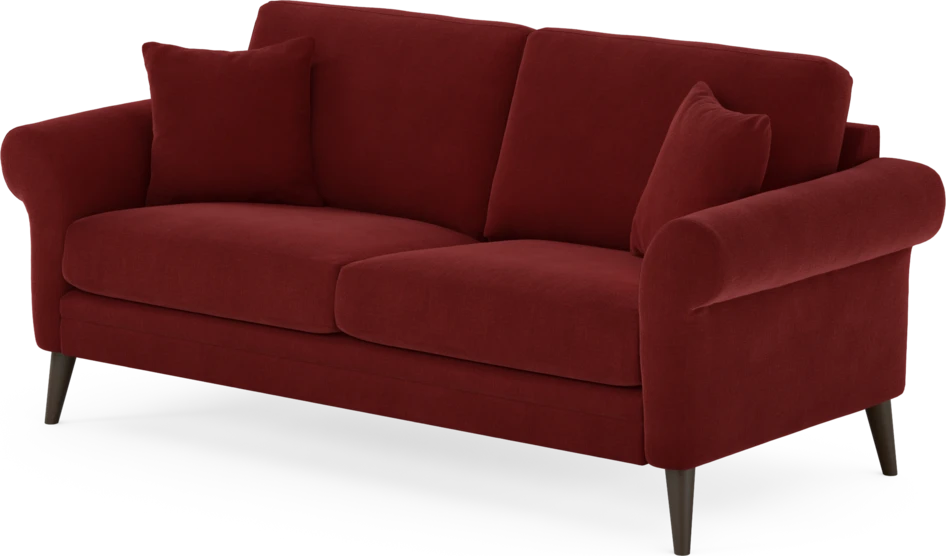 Eden - 2,5-sits soffa - Röd