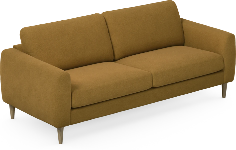 Bridge - 3-sits soffa - Gul