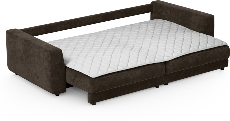 Amie - Bäddsoffa 4-sits - Brun