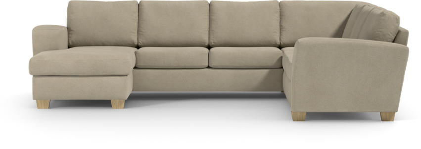 Friday - Hörnsoffa, 3+2-sits med schäslong vänster - Beige