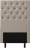 Delux Pikerad XL - Sänggavel, 90-210 cm - Beige