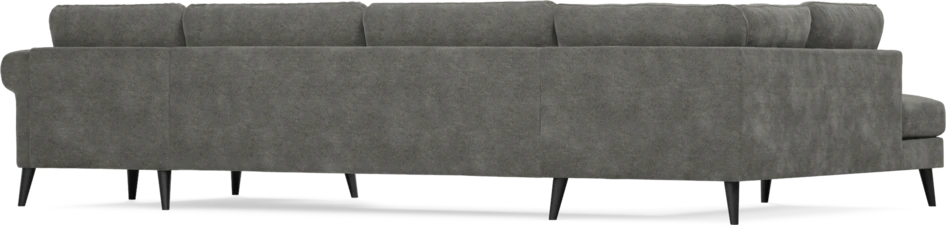 Bridge - 3-sits soffa med divan vänster och schäslong höger - Grå