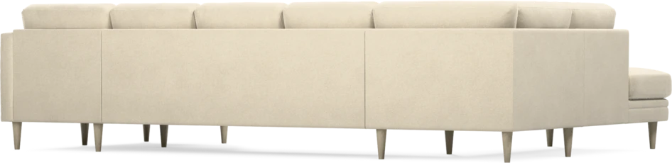 Eden - 3-sits soffa med divan vänster och schäslong höger - Beige
