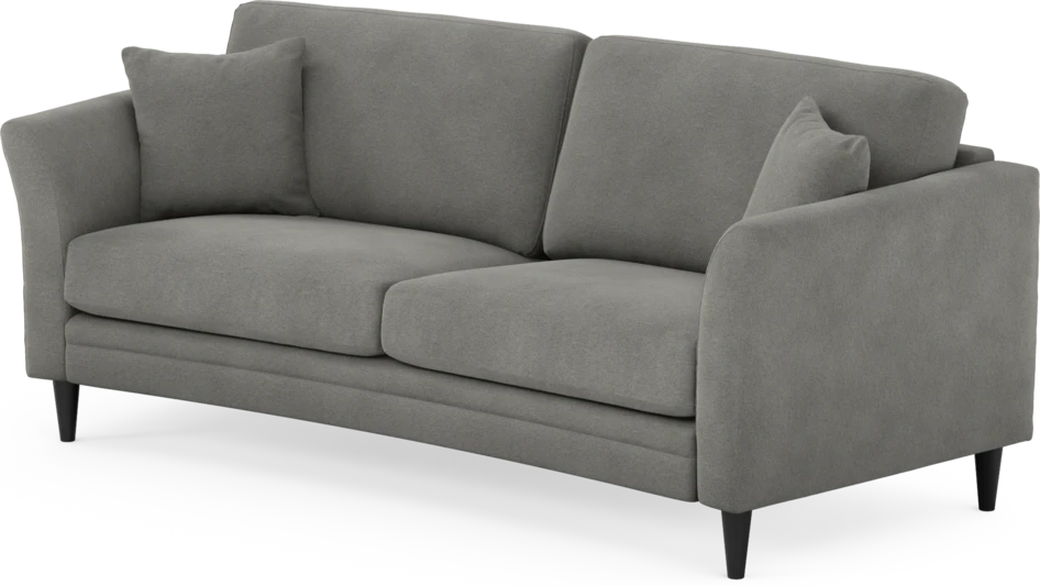 Eden - 2,5-sits soffa svängd - Grå